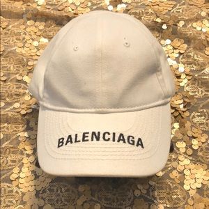 Balenciaga Embroidered Cotton-Twill Baseball Cap